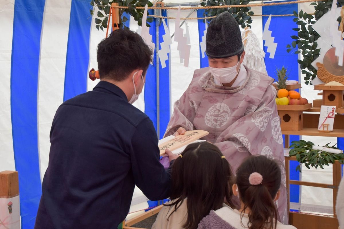 「福岡市西区07」注文住宅現場リポート①【地鎮祭】