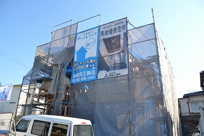 福岡市南区皿山01　注文住宅建築現場リポート⑥