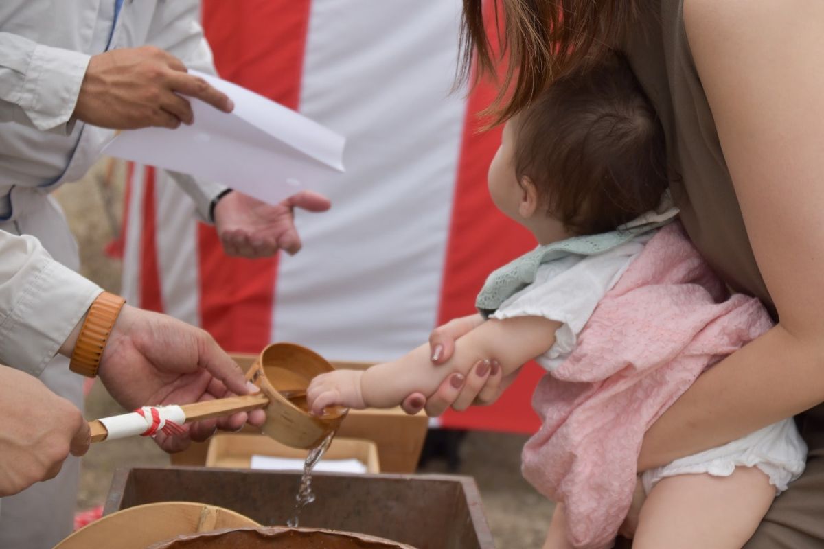 「糟屋郡志免町05」注文住宅現場リポート①【地鎮祭】