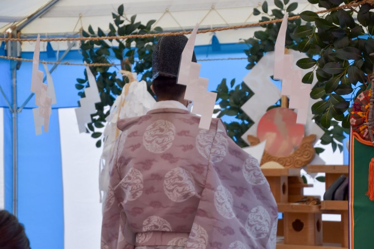 「糟屋郡志免町05」注文住宅現場リポート①【地鎮祭】