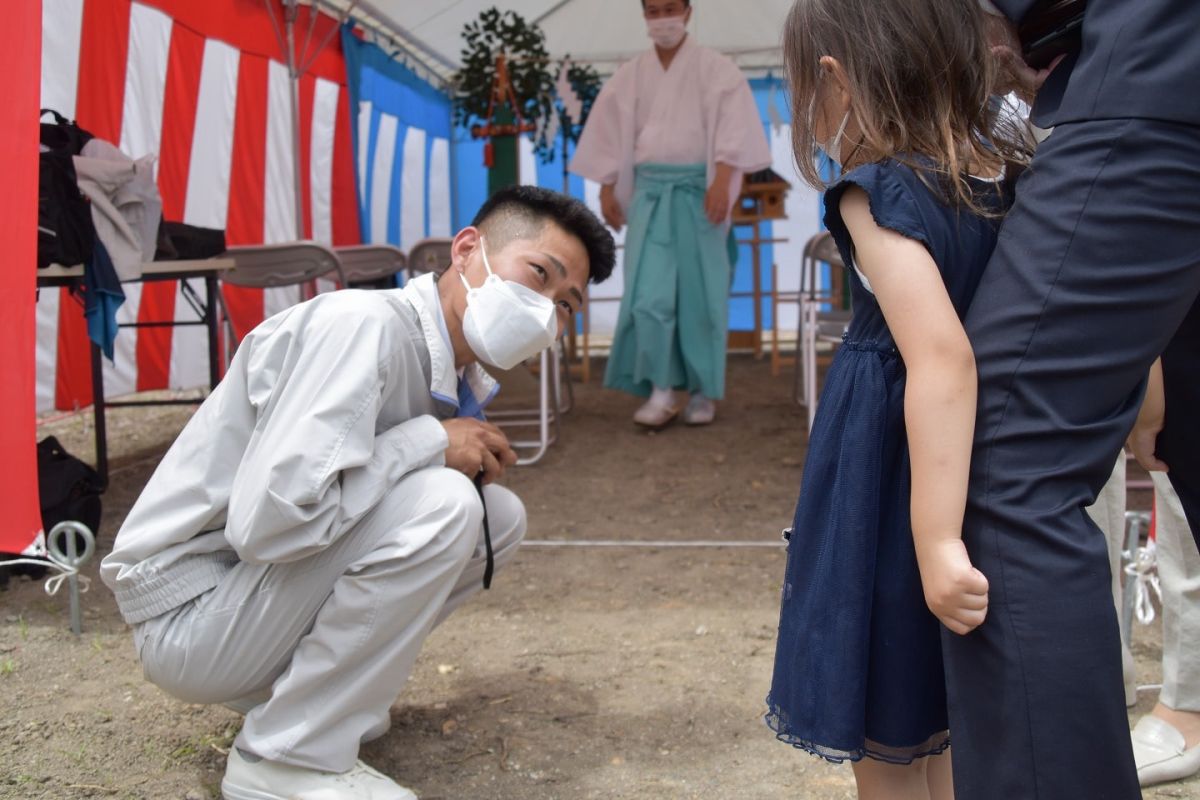 福岡県糟屋郡志免町05　注文住宅建築現場リポート①　～地鎮祭～