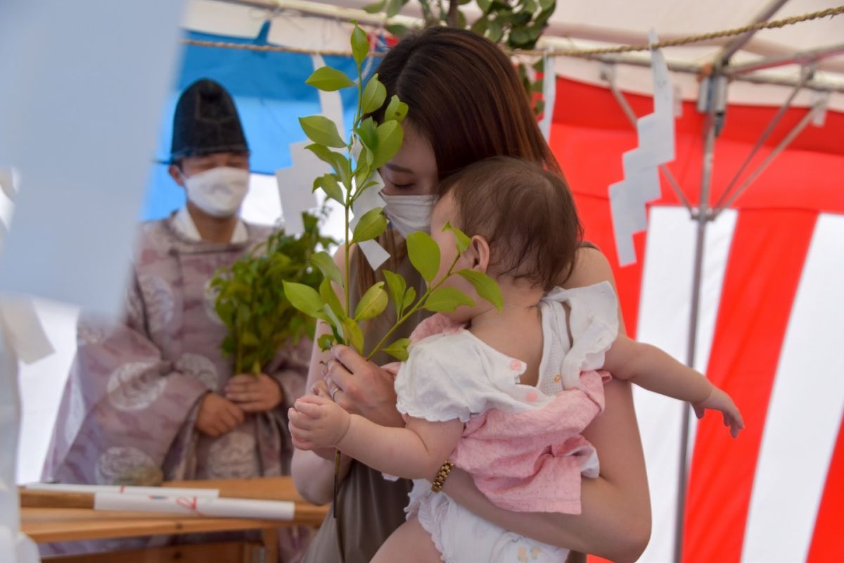 「糟屋郡志免町05」注文住宅現場リポート①【地鎮祭】