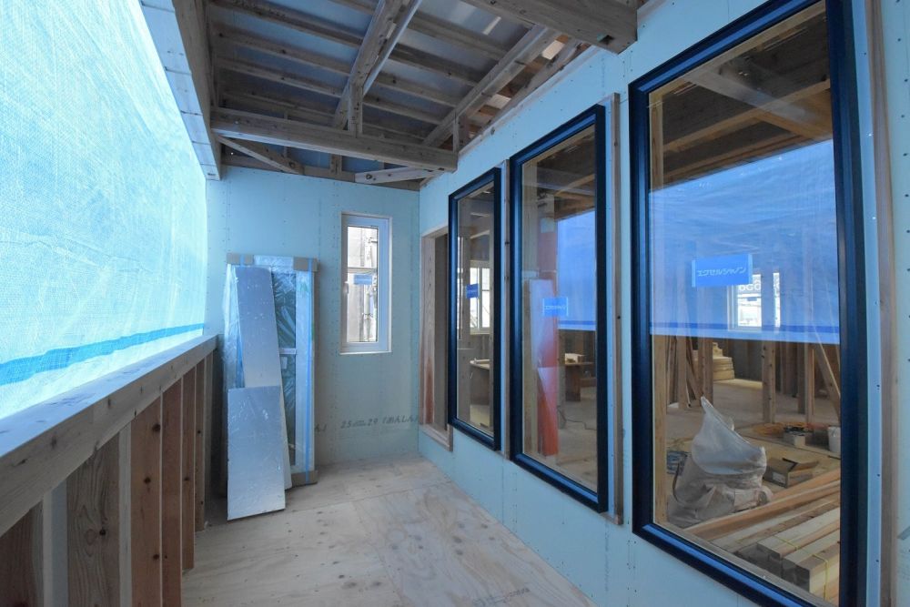 「福岡市南区21」注文住宅現場リポート⑧【木工事】【外断熱材】