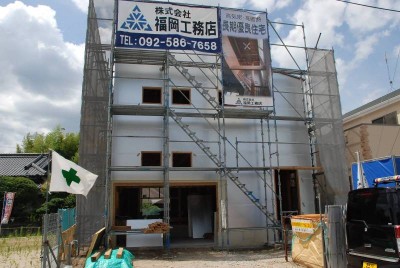 福岡県那珂川市片縄北01　注文住宅建築現場リポート⑥