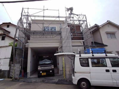 福岡市博多区空港前03　注文住宅建築現場リポート⑬