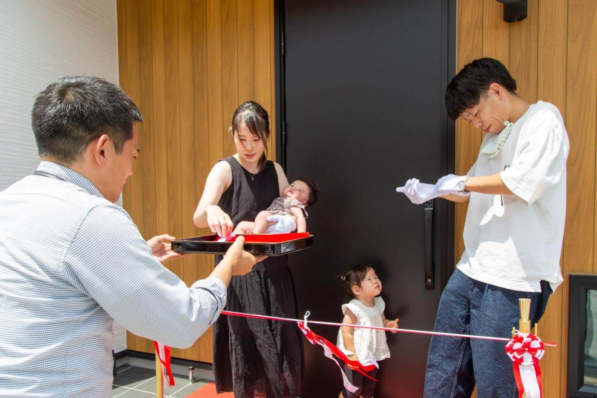 福岡県糟屋郡志免町07　注文住宅建築現場リポート⑦　～お引き渡し式～