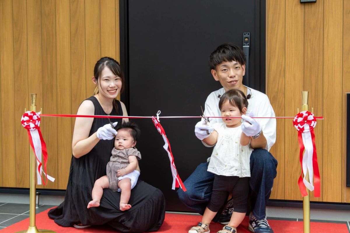 福岡県糟屋郡志免町07　注文住宅建築現場リポート⑦　～お引き渡し式～