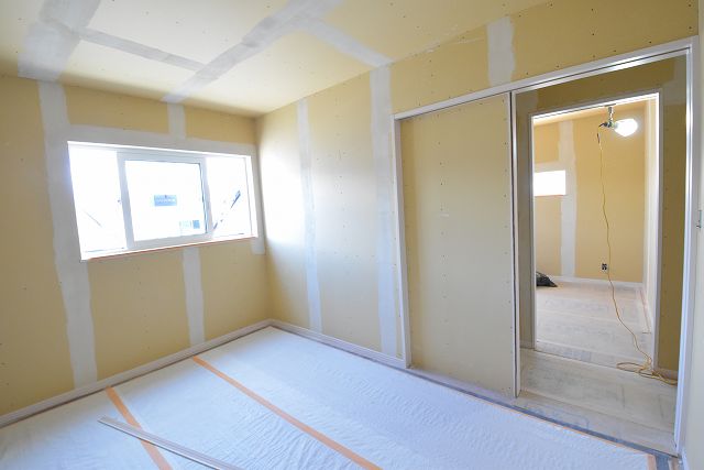 「筑紫野市05」注文住宅現場リポート⑨【内装工事】【クロス】