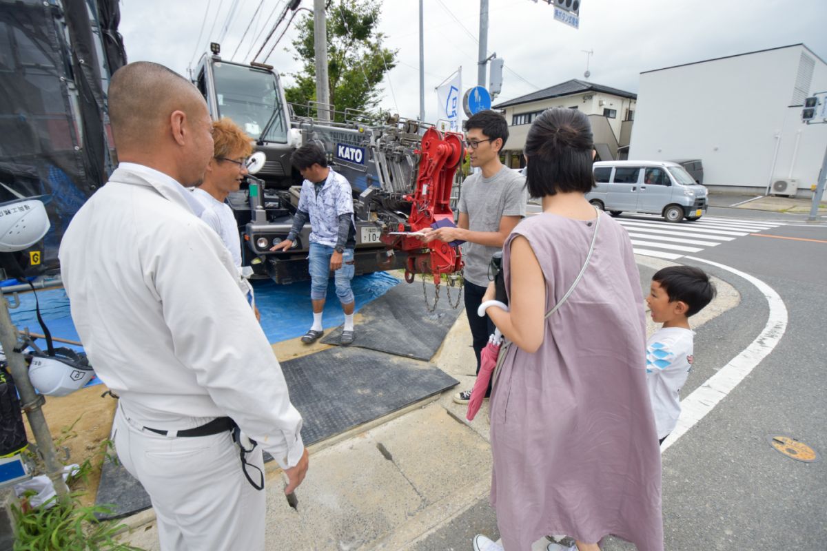 福岡県福岡市西区08　注文住宅建築現場リポート②　～上棟式～