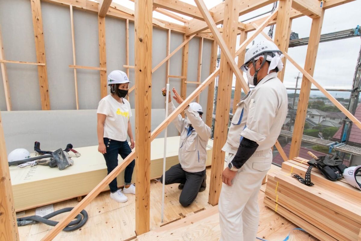 「福岡市東区10」注文住宅現場リポート⑤【上棟式】