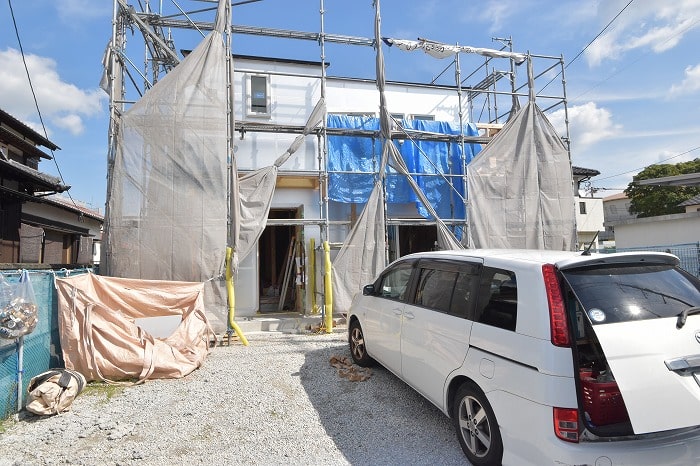 「朝倉郡筑前町中牟田01」注文住宅現場リポート⑥【木工事】【サッシ】