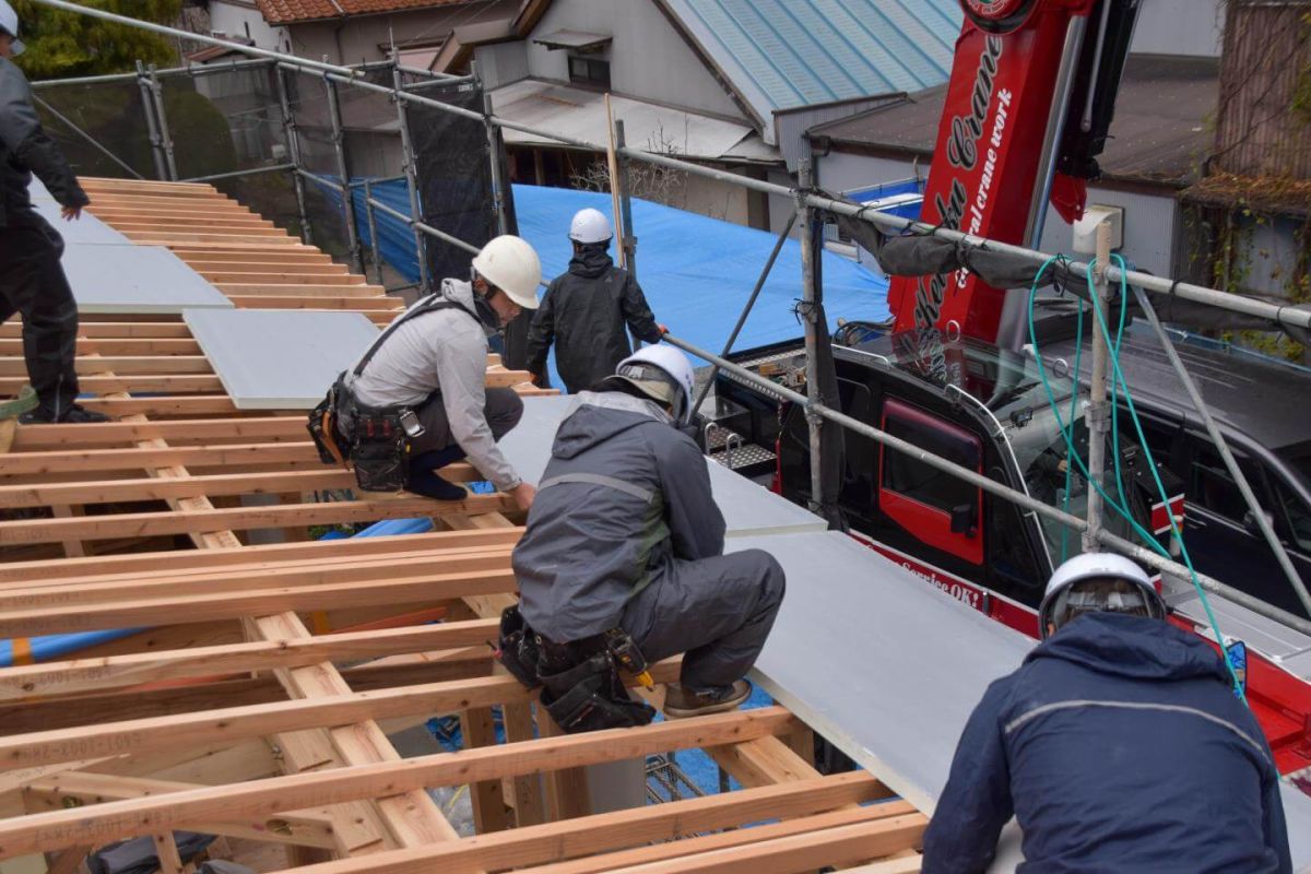 福岡県宮若市02　注文住宅建築現場リポート④　～上棟式・後編～