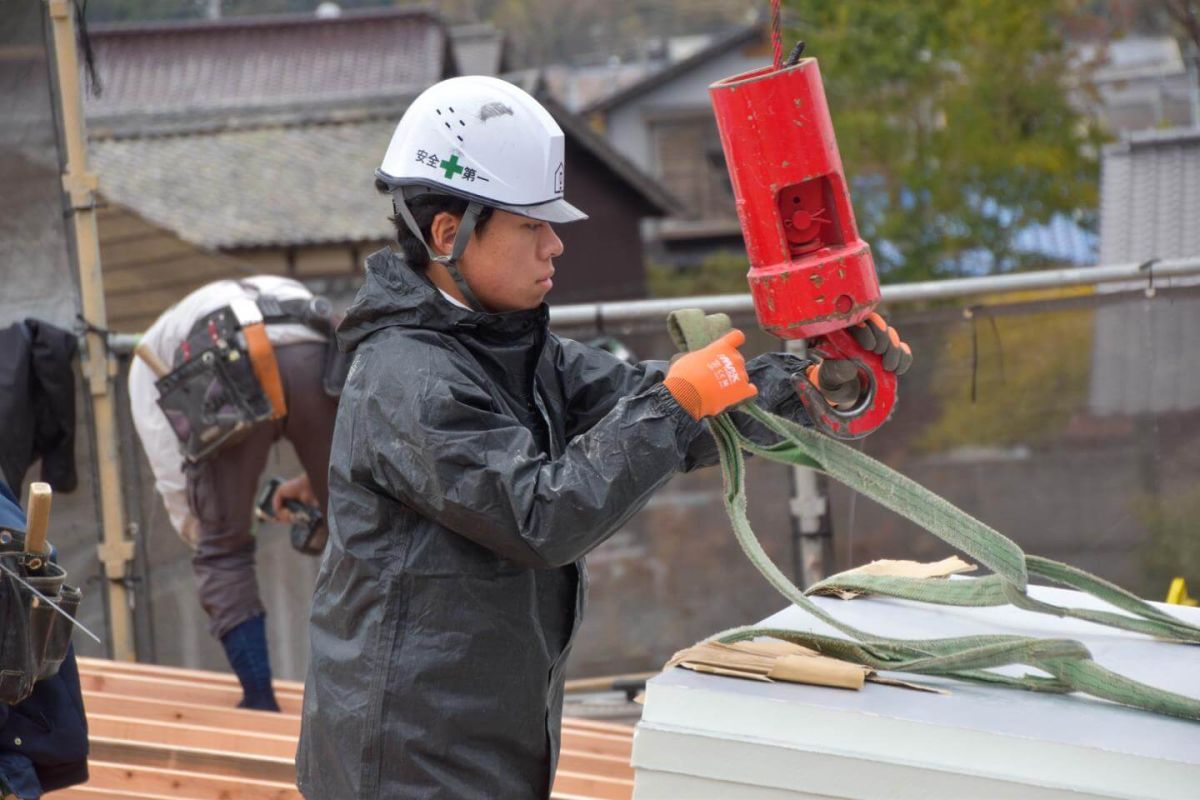 福岡県宮若市02　注文住宅建築現場リポート④　～上棟式・後編～