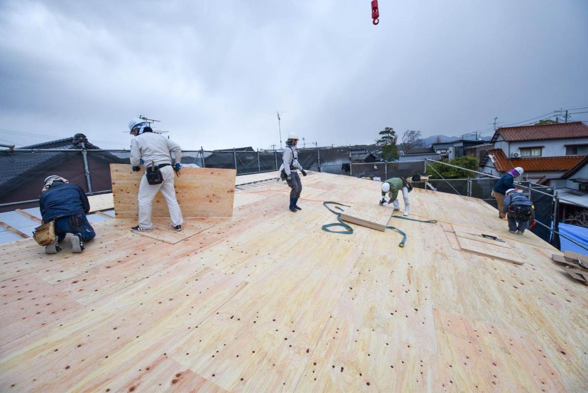 福岡県宮若市02　注文住宅建築現場リポート④　～上棟式・後編～