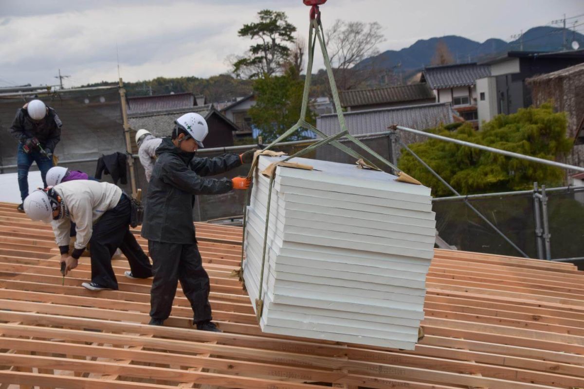 福岡県宮若市02　注文住宅建築現場リポート④　～上棟式・後編～