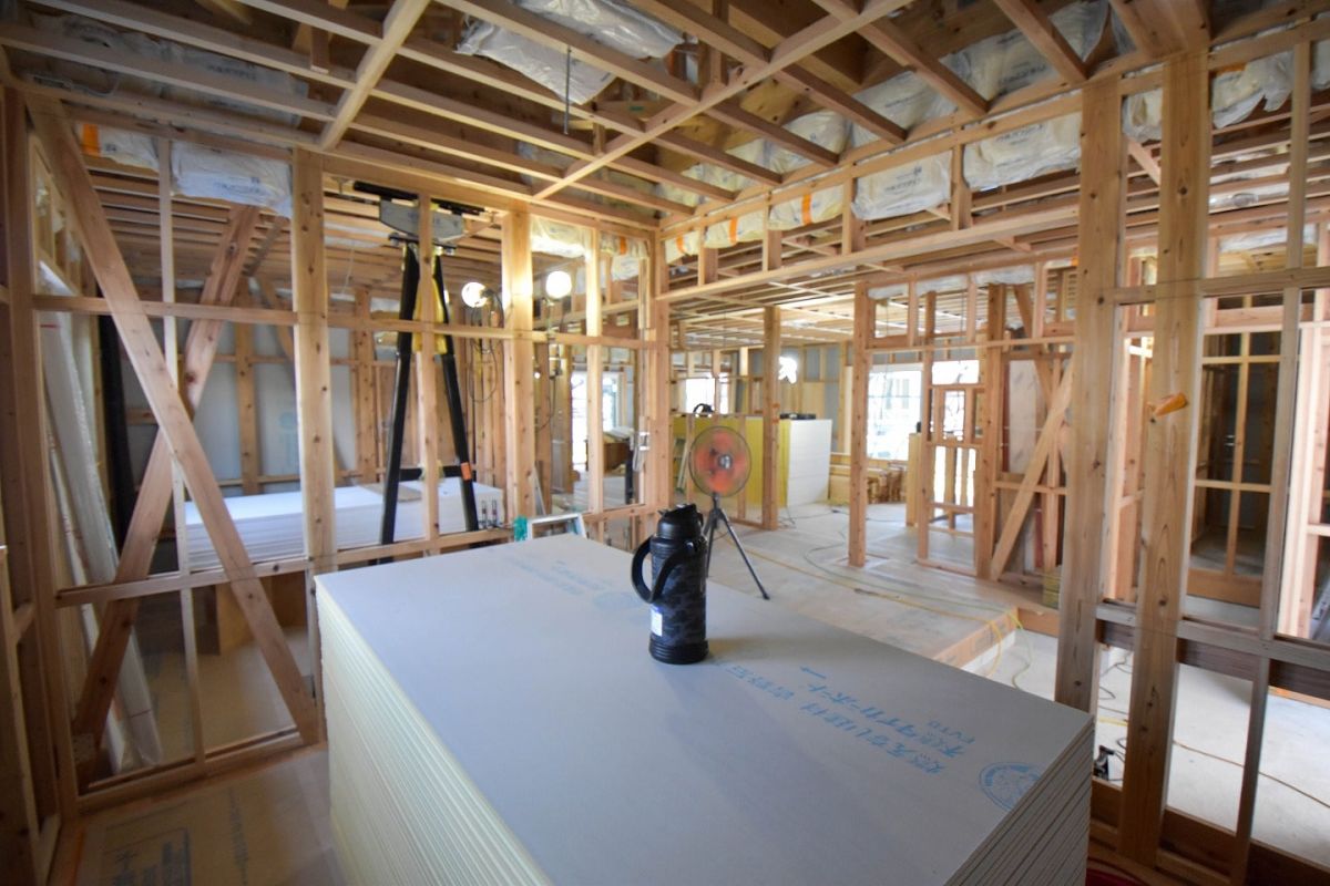 「筑紫野市12」注文住宅現場リポート③【木工事】【下地】