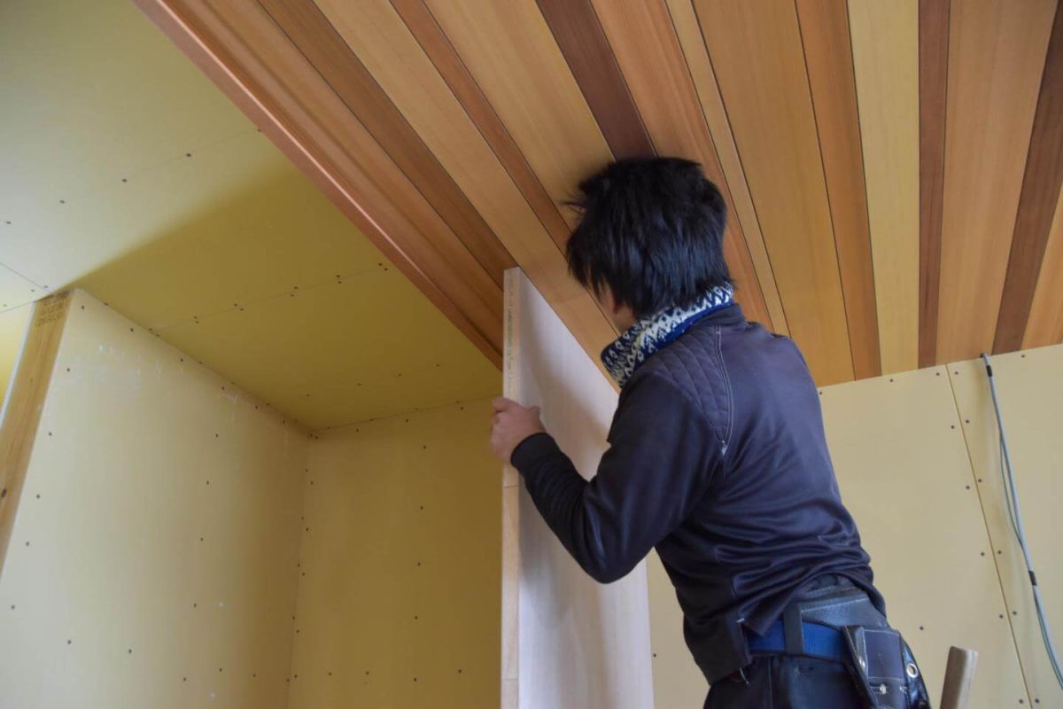 「福岡市東区11」注文住宅現場リポート⑧【木工事】【石膏ボード】
