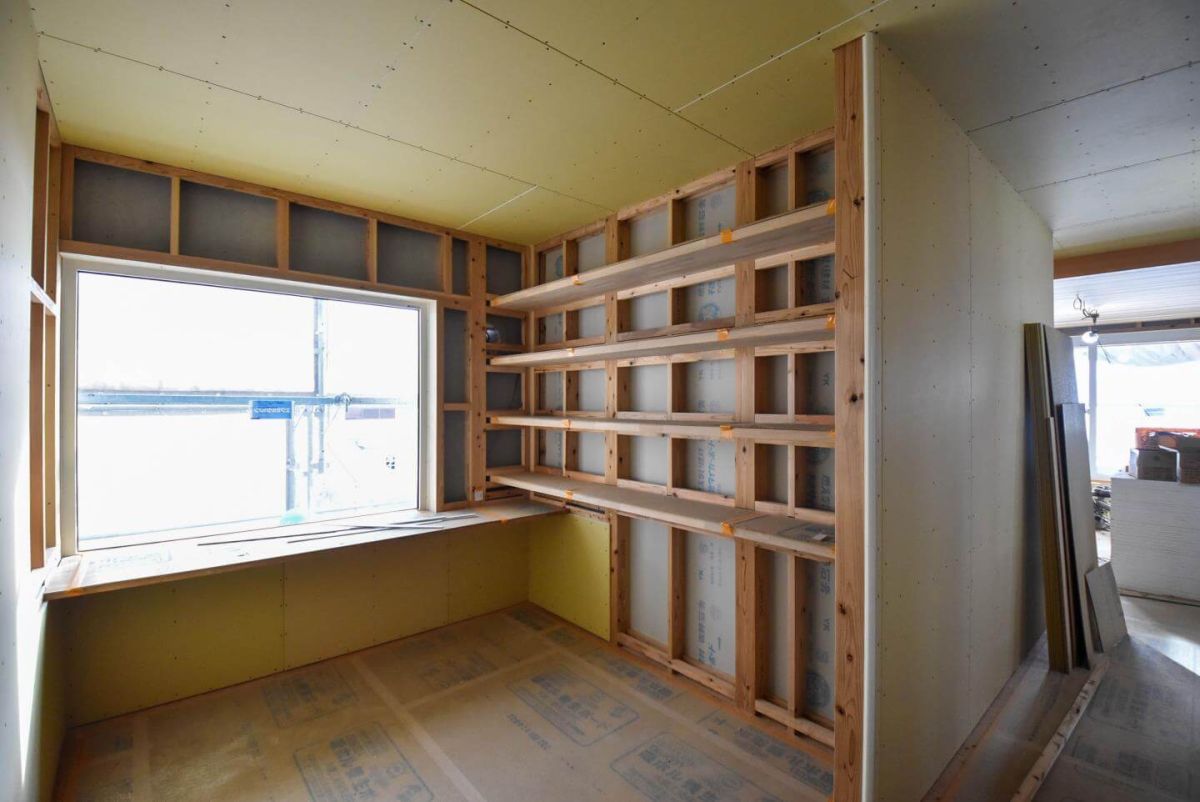 「福岡市東区11」注文住宅現場リポート⑧【木工事】【石膏ボード】
