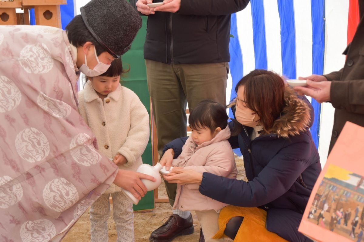 福岡県福岡市早良区10　注文住宅建築現場リポート①　～地鎮祭～