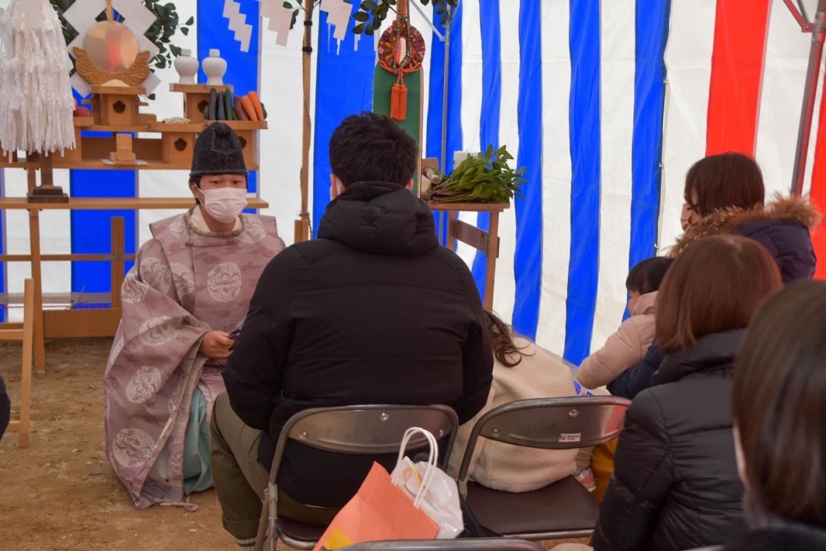 「福岡市早良区10」注文住宅現場リポート①【地鎮祭】