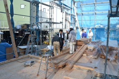 福岡県那珂川市片縄北03　注文住宅建築現場リポート⑥　～上棟式～
