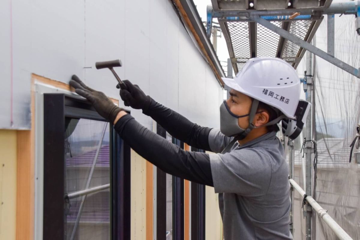 「福岡市東区10」注文住宅現場リポート⑤【木工事】【外断熱材】