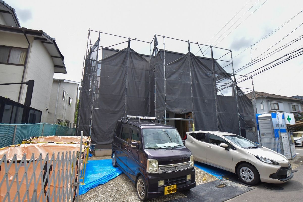 「福岡市早良区有田01」注文住宅現場リポート⑥【木工事】【階段】
