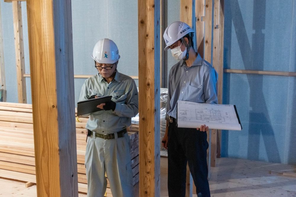 「福岡市南区24」注文住宅現場リポート④【木工事】【中間検査】