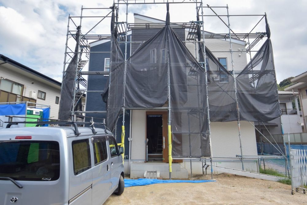 「福岡市早良区東入部01」注文住宅現場リポート⑧【木工事】【石膏ボード】