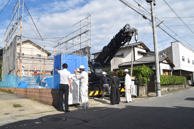 「福岡市博多区01」注文住宅現場リポート④【上棟式】