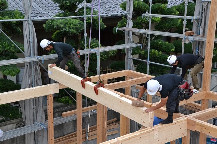 福岡県春日市04　注文住宅建築現場リポート③　～上棟式～