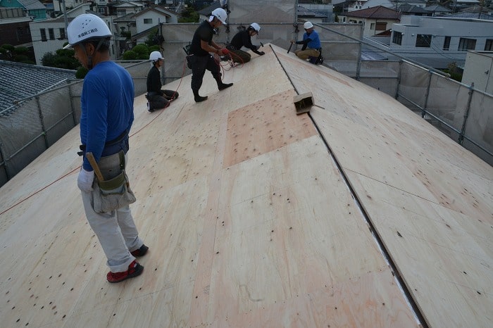 福岡県春日市04　注文住宅建築現場リポート③　～上棟式～