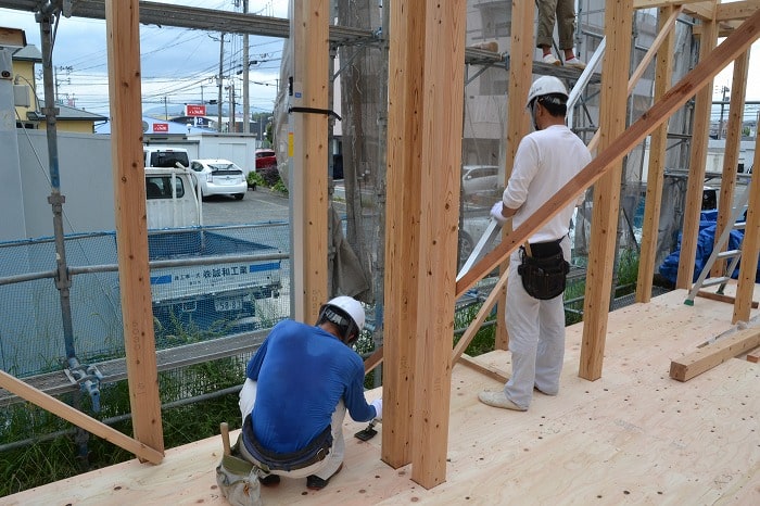 福岡県春日市04　注文住宅建築現場リポート③　～上棟式～