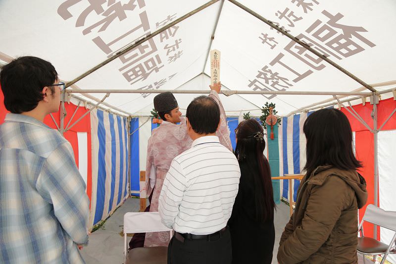 「福津市03」注文住宅現場リポート①【地鎮祭】