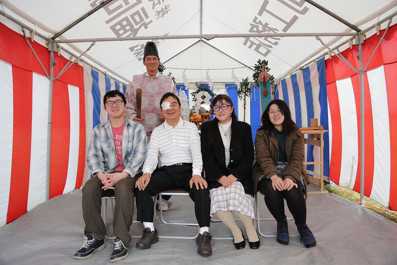 「福津市03」注文住宅現場リポート①【地鎮祭】