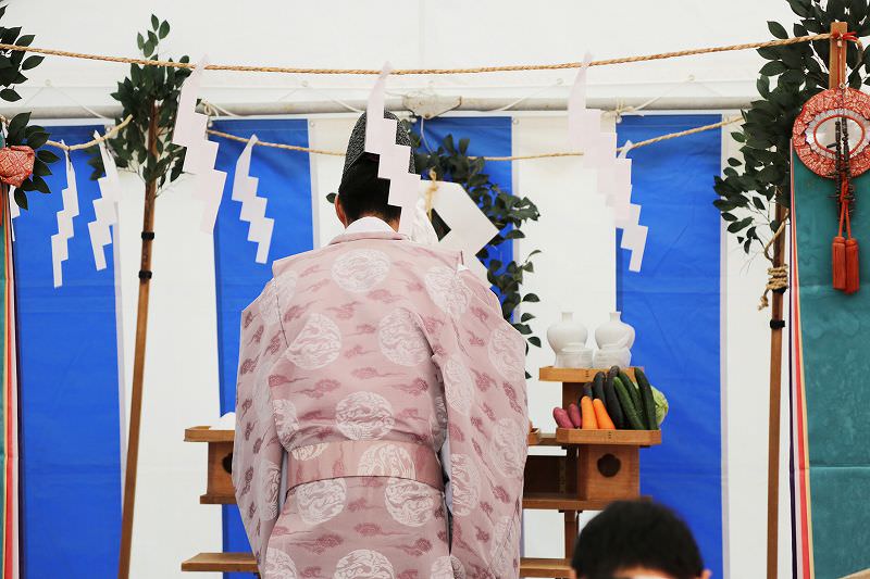 「福津市03」注文住宅現場リポート①【地鎮祭】