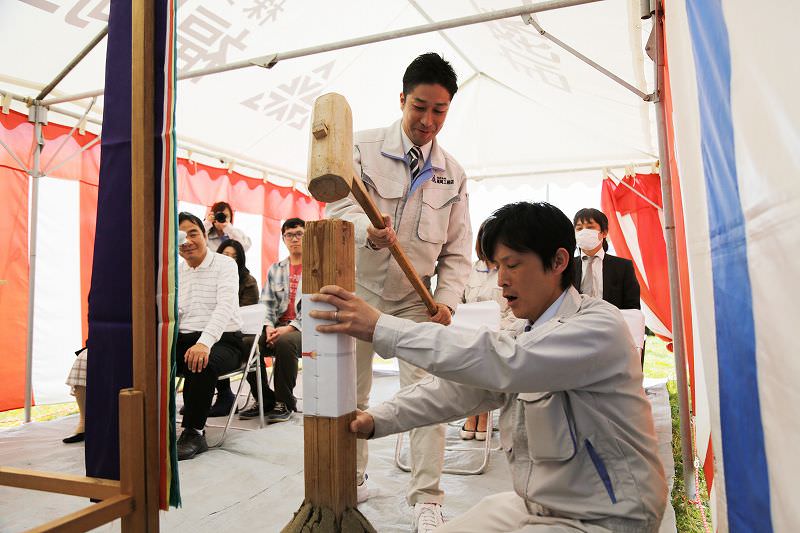 「福津市03」注文住宅現場リポート①【地鎮祭】