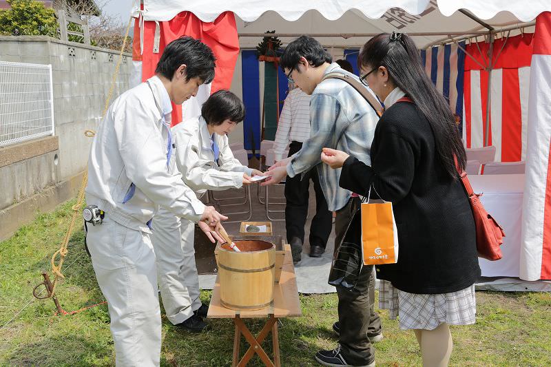 福岡県福津市03　注文住宅建築現場リポート①　～地鎮祭～