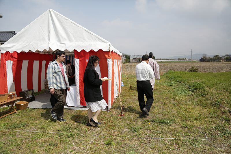 福岡県福津市03　注文住宅建築現場リポート①　～地鎮祭～