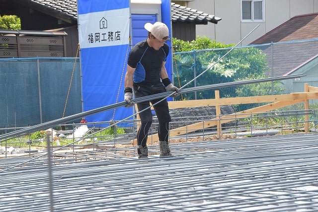 「宗像市04」注文住宅現場リポート②【基礎工事】【配筋】