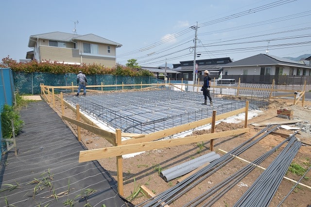 「宗像市04」注文住宅現場リポート②【基礎工事】【配筋】