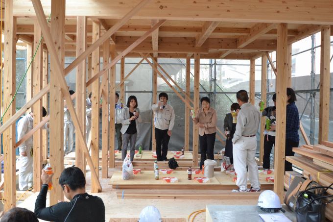 「福岡市早良区02」注文住宅現場リポート⑥【上棟式】