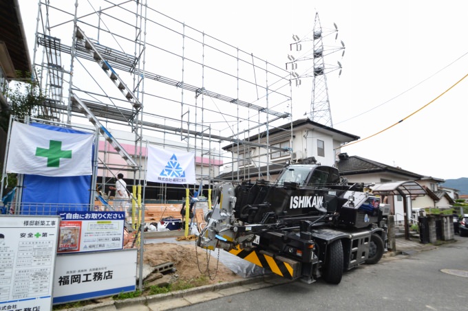 「福岡市早良区02」注文住宅現場リポート⑥【上棟式】