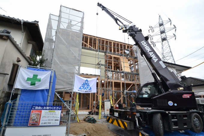 福岡市早良区02　注文住宅建築現場リポート⑥　～上棟式～