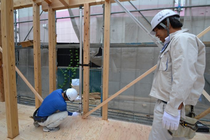 福岡市早良区02　注文住宅建築現場リポート⑥　～上棟式～