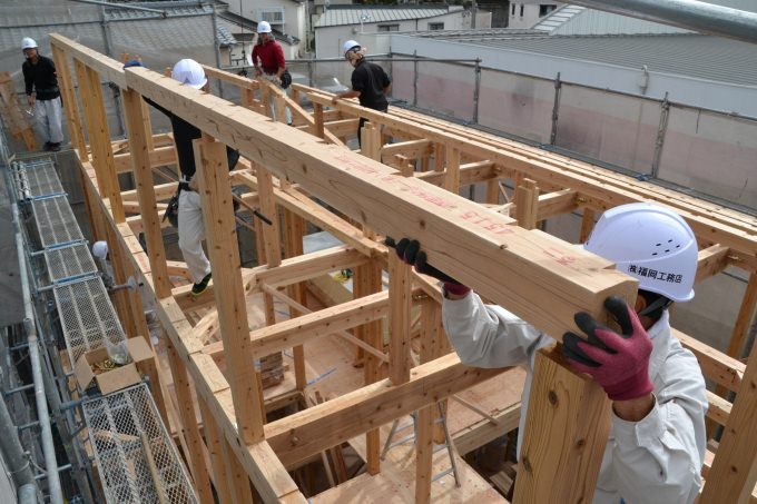 「福岡市早良区02」注文住宅現場リポート⑥【上棟式】