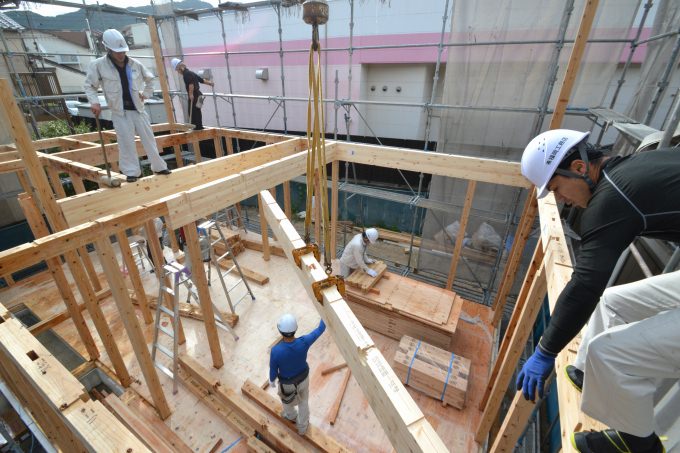 「福岡市早良区02」注文住宅現場リポート⑥【上棟式】