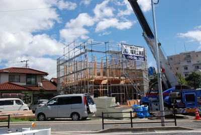 福岡市南区井尻02　注文住宅建築現場リポート⑥　～上棟式～