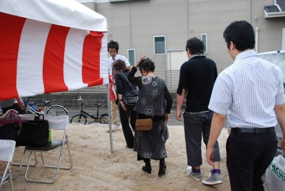 福岡市南区的場01　注文住宅建築現場リポート③　～地鎮祭～