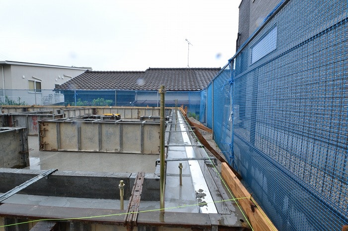 「福岡市南区09」注文住宅現場リポート③【基礎工事】【立ち上がりコン】